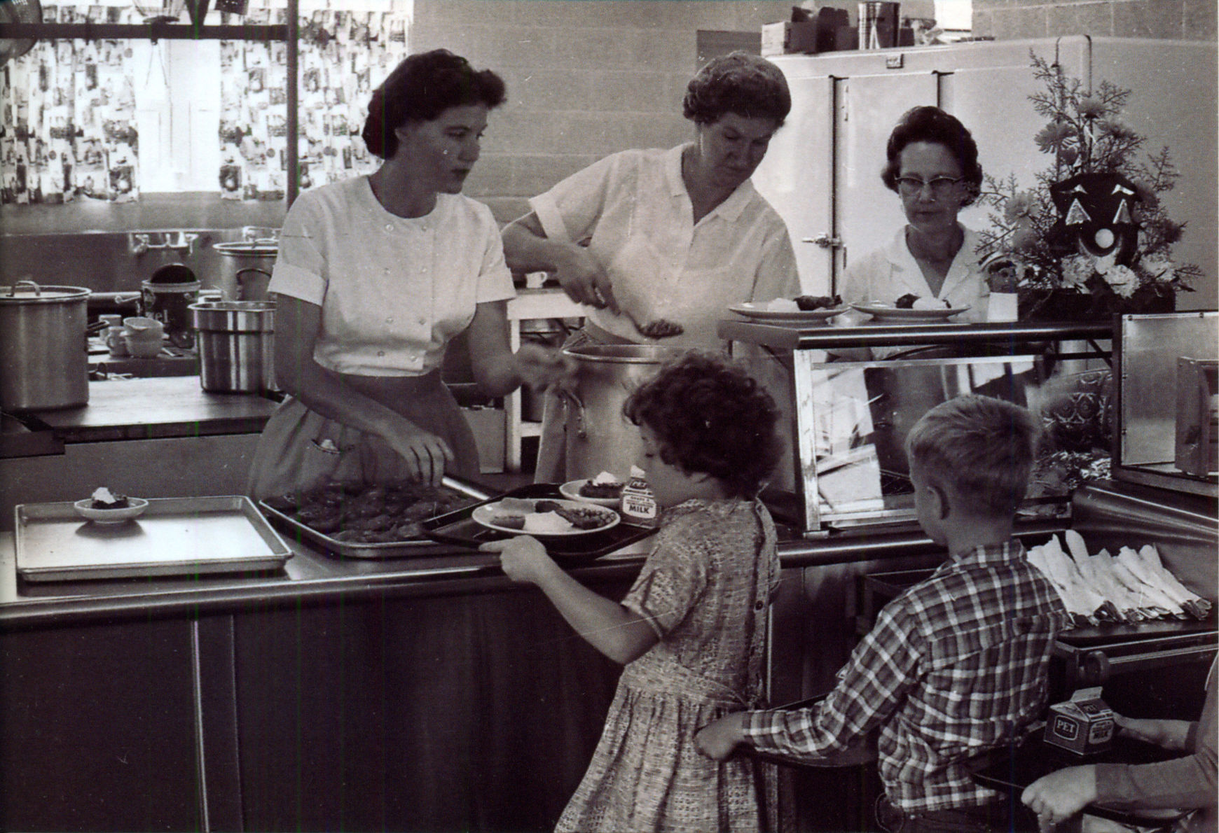Haywood County 50 years ago school lunches 2